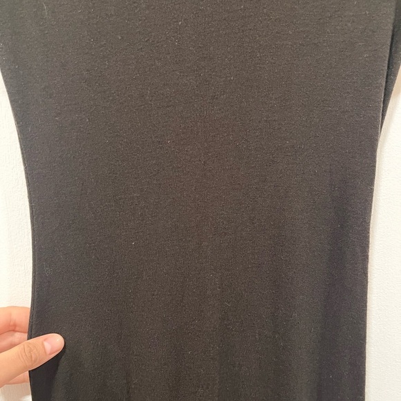 SPRWMN Black TShirt Dress Size Small - Picture 6 of 8